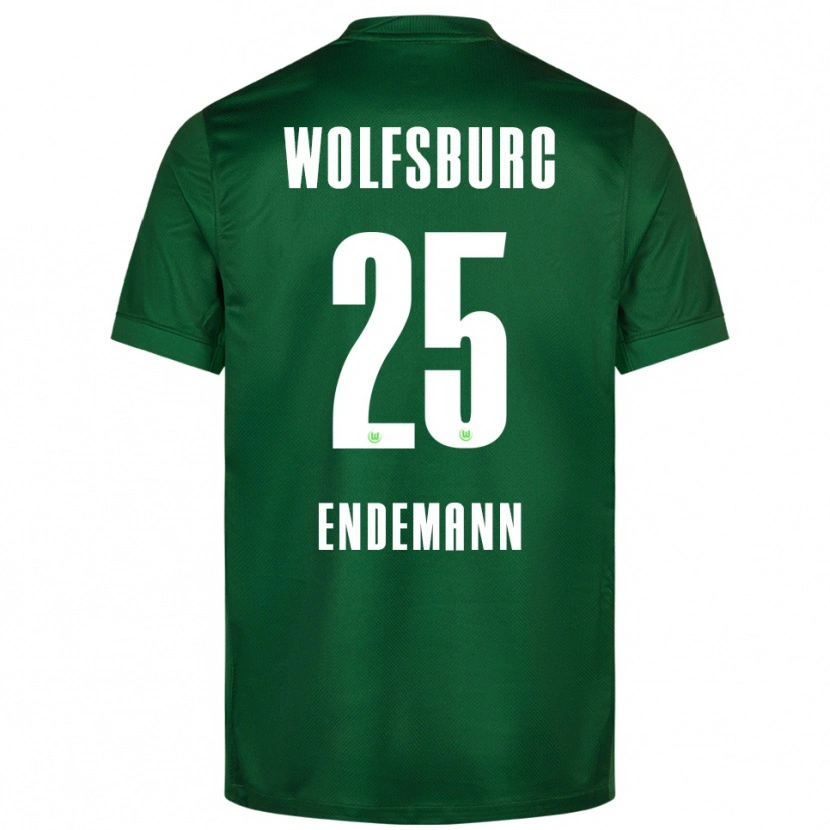 Danxen Mujer Camiseta Vivien Endemann #25 Verde Blanco 1ª Equipación 2025/26 La Camisa México