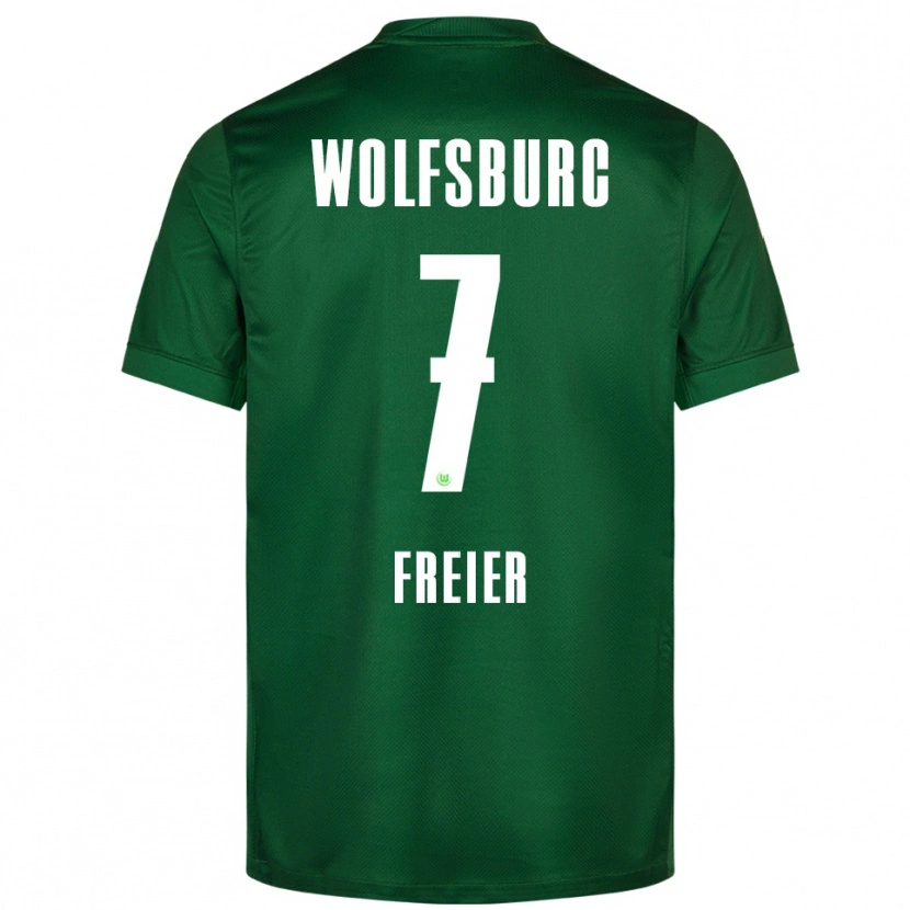 Danxen Mujer Camiseta Sharn Freier #7 Verde Blanco 1ª Equipación 2025/26 La Camisa México