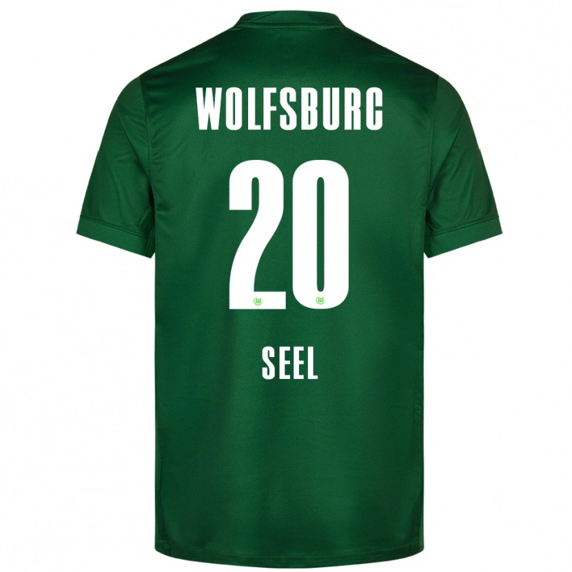 Danxen Mujer Camiseta William Seel #20 Verde Blanco 1ª Equipación 2025/26 La Camisa México