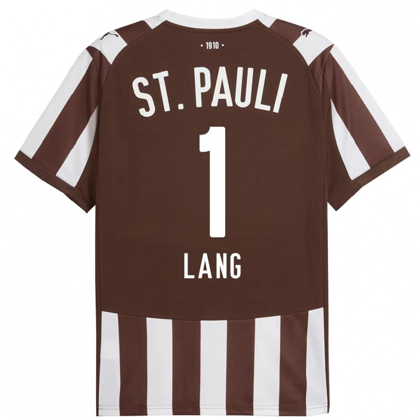 Danxen Mujer Camiseta Christoph Lang #1 Café Blanco 1ª Equipación 2025/26 La Camisa México