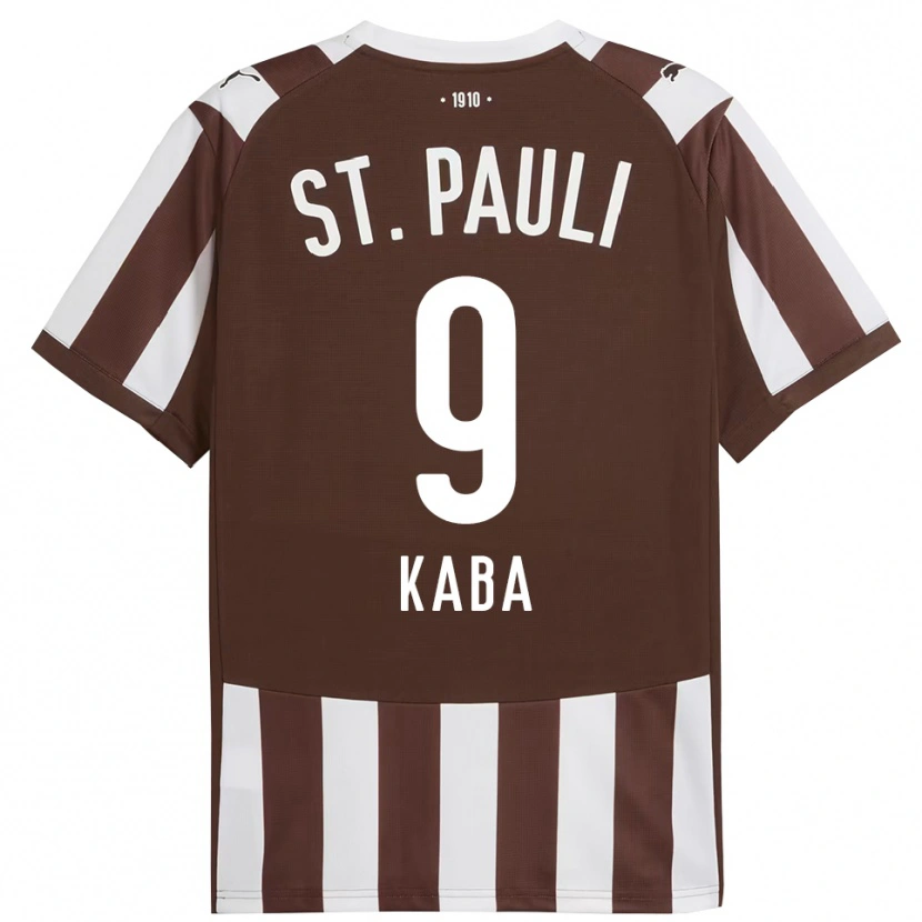 Danxen Mujer Camiseta Wissou Kaba #9 Café Blanco 1ª Equipación 2025/26 La Camisa México