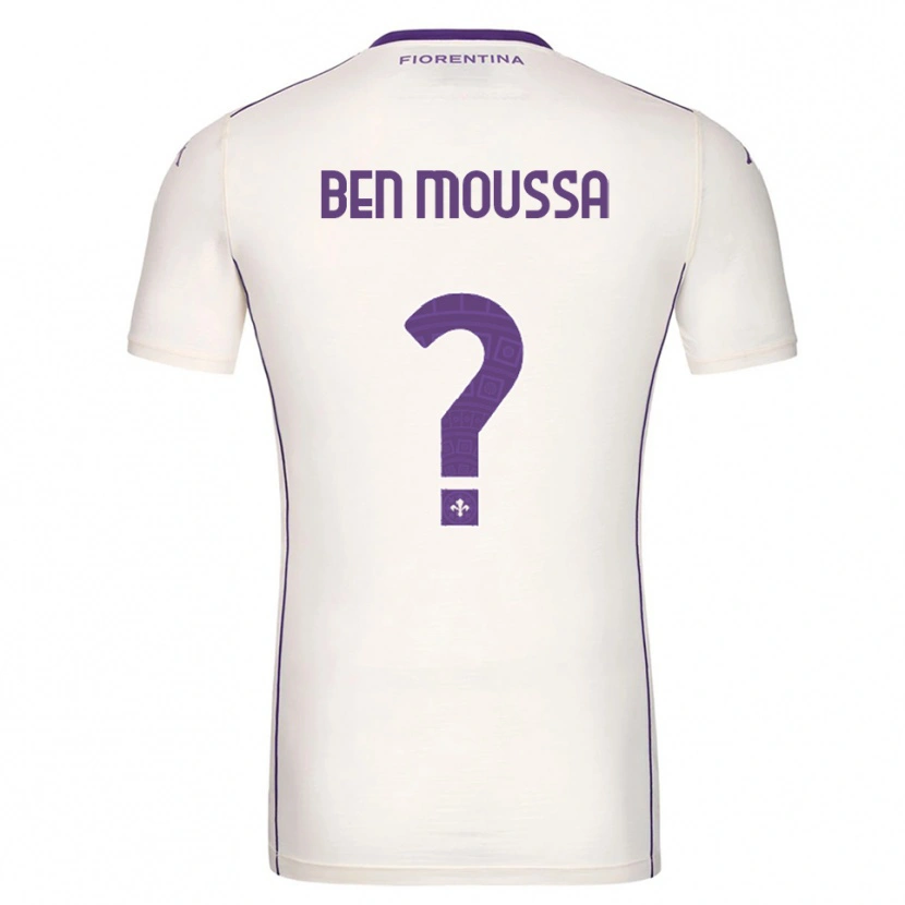 Danxen Mujer Camiseta Mehdi Ben Moussa #0 Blanco Púrpura Rojo 2ª Equipación 2025/26 La Camisa México