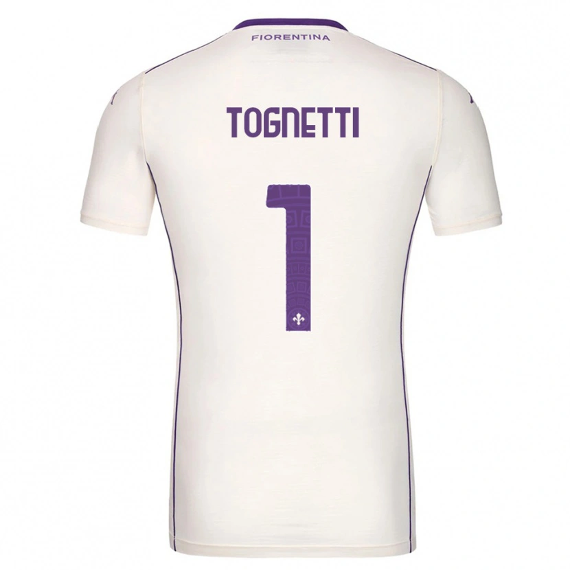 Danxen Mujer Camiseta Laerte Tognetti #1 Blanco Púrpura Rojo 2ª Equipación 2025/26 La Camisa México
