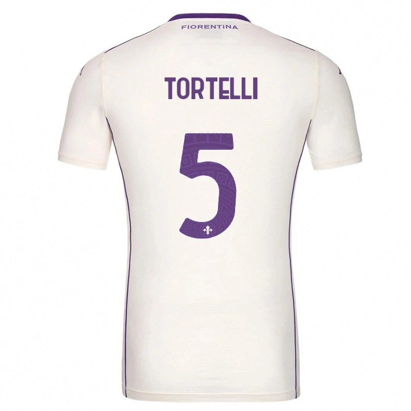 Danxen Mujer Camiseta Alice Tortelli #5 Blanco Púrpura Rojo 2ª Equipación 2025/26 La Camisa México