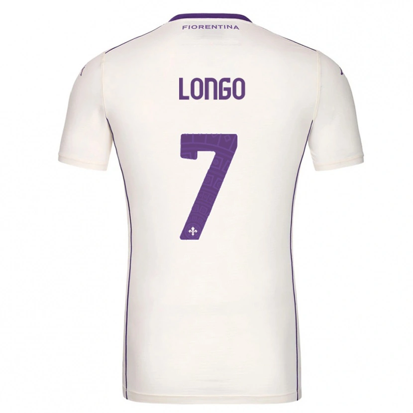 Danxen Mujer Camiseta Miriam Chiara Longo #7 Blanco Púrpura Rojo 2ª Equipación 2025/26 La Camisa México