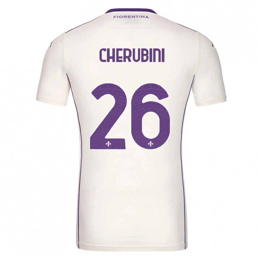 Danxen Mujer Camiseta Maya Cherubini #26 Blanco Púrpura Rojo 2ª Equipación 2025/26 La Camisa México