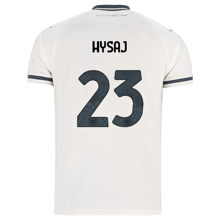 Danxen Mujer Camiseta Elseid Hysaj #23 Blanco Marino 2ª Equipación 2025/26 La Camisa México