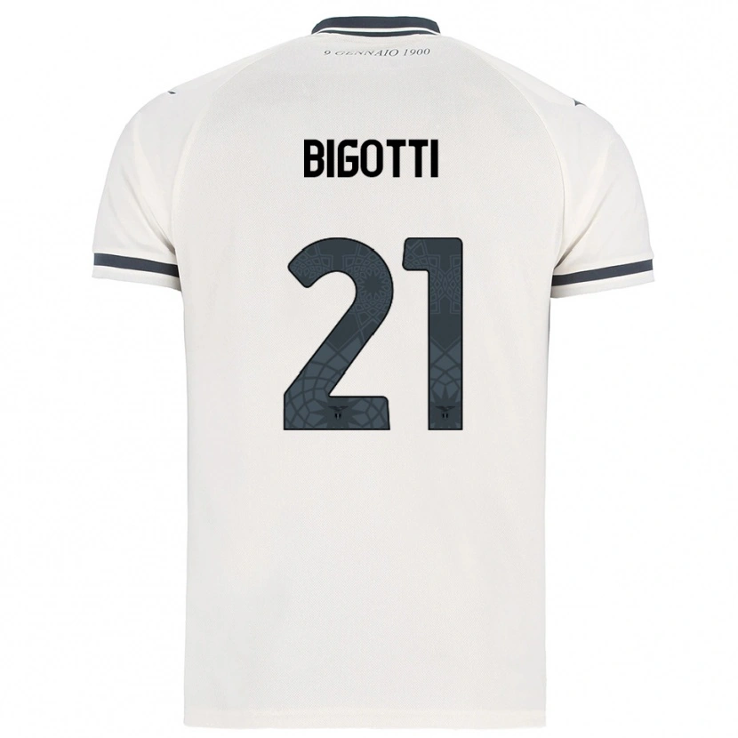Danxen Mujer Camiseta Massimo Bigotti #21 Blanco Marino 2ª Equipación 2025/26 La Camisa México