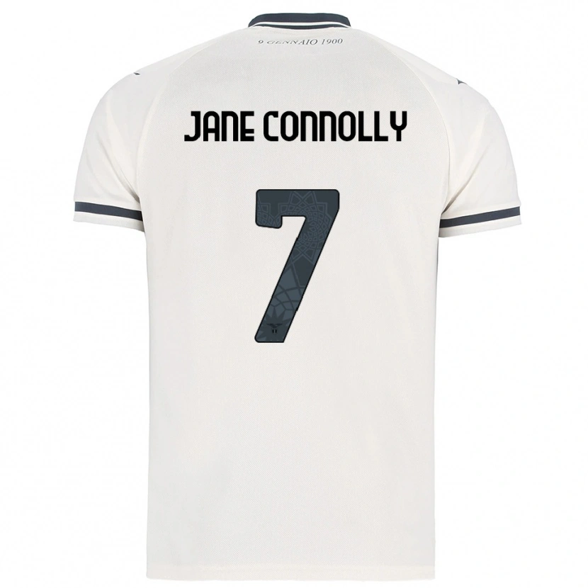Danxen Mujer Camiseta Megan Jane Connolly #7 Blanco Marino 2ª Equipación 2025/26 La Camisa México