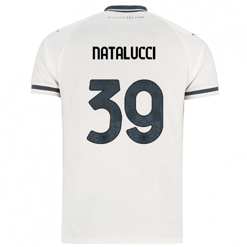 Danxen Mujer Camiseta Serena Natalucci #39 Blanco Marino 2ª Equipación 2025/26 La Camisa México