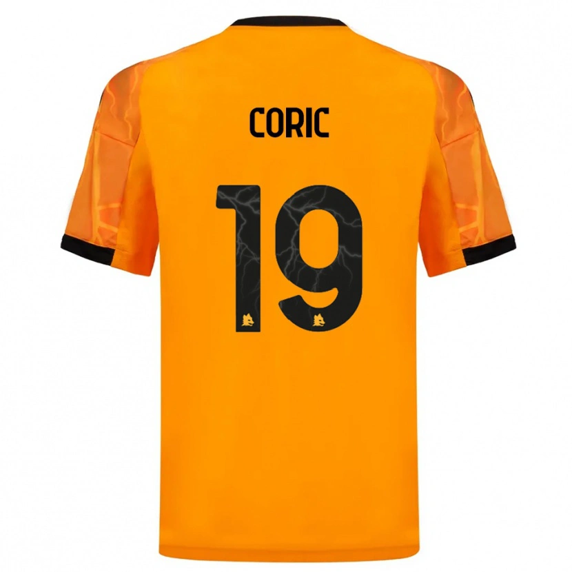 Danxen Mujer Camiseta Ante Coric #19 Naranja Negro 2ª Equipación 2025/26 La Camisa México