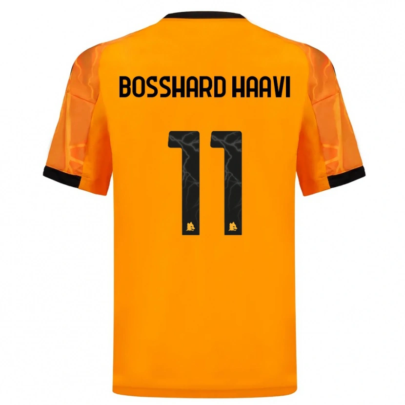 Danxen Mujer Camiseta Emilie Bosshard Haavi #11 Naranja Negro 2ª Equipación 2025/26 La Camisa México