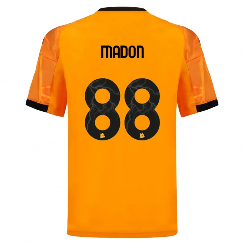 Danxen Mujer Camiseta Maja Madon #88 Naranja Negro 2ª Equipación 2025/26 La Camisa México