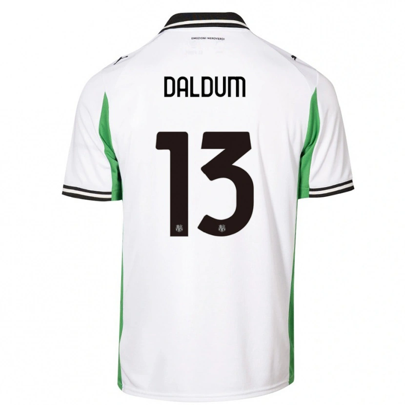 Danxen Mujer Camiseta Sonosi Daldum #13 Blanco Verde Negro 2ª Equipación 2025/26 La Camisa México