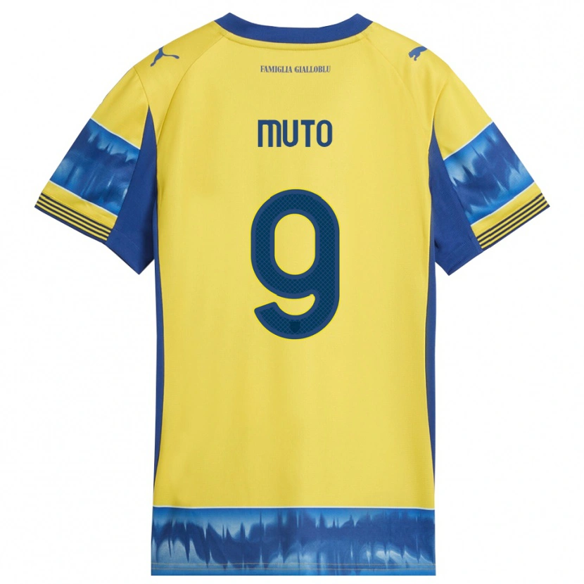 Danxen Mujer Camiseta Andrea Muto #9 Amarillo Azul 2ª Equipación 2025/26 La Camisa México