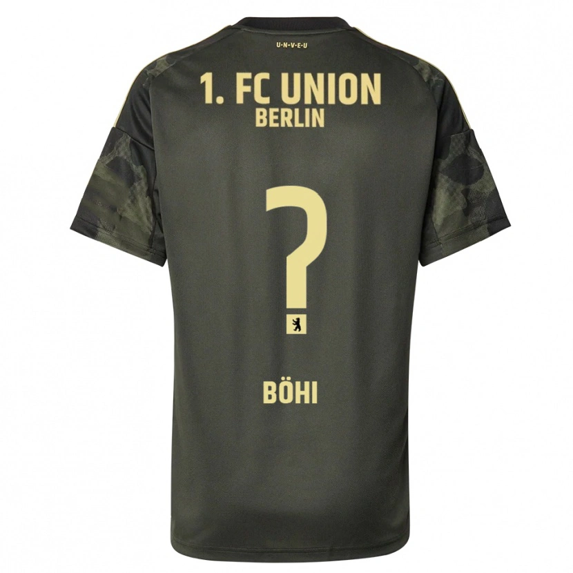 Danxen Mujer Camiseta Nadine Böhi #0 Verde Oscuro Negro 2ª Equipación 2025/26 La Camisa México