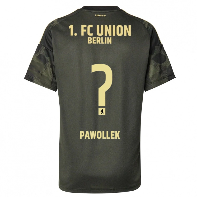 Danxen Mujer Camiseta Tanja Pawollek #0 Verde Oscuro Negro 2ª Equipación 2025/26 La Camisa México