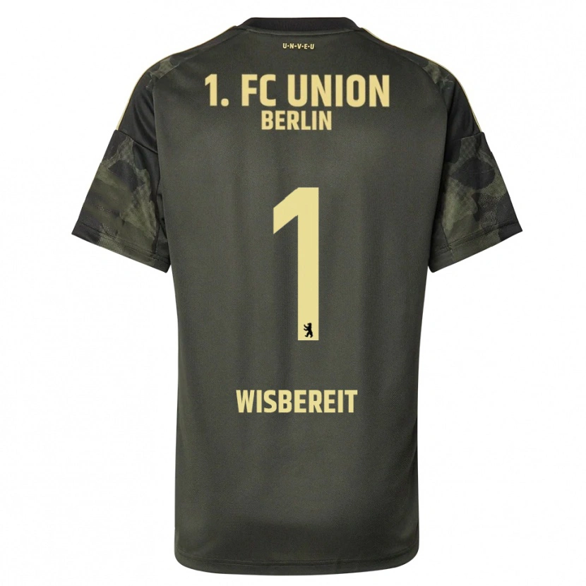 Danxen Mujer Camiseta Tom Wisbereit #1 Verde Oscuro Negro 2ª Equipación 2025/26 La Camisa México