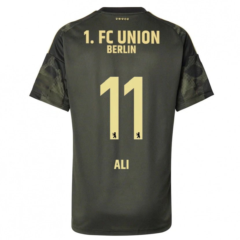 Danxen Mujer Camiseta Suheib-Elias Ali #11 Verde Oscuro Negro 2ª Equipación 2025/26 La Camisa México