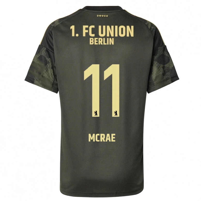 Danxen Mujer Camiseta Dylan Mcrae #11 Verde Oscuro Negro 2ª Equipación 2025/26 La Camisa México