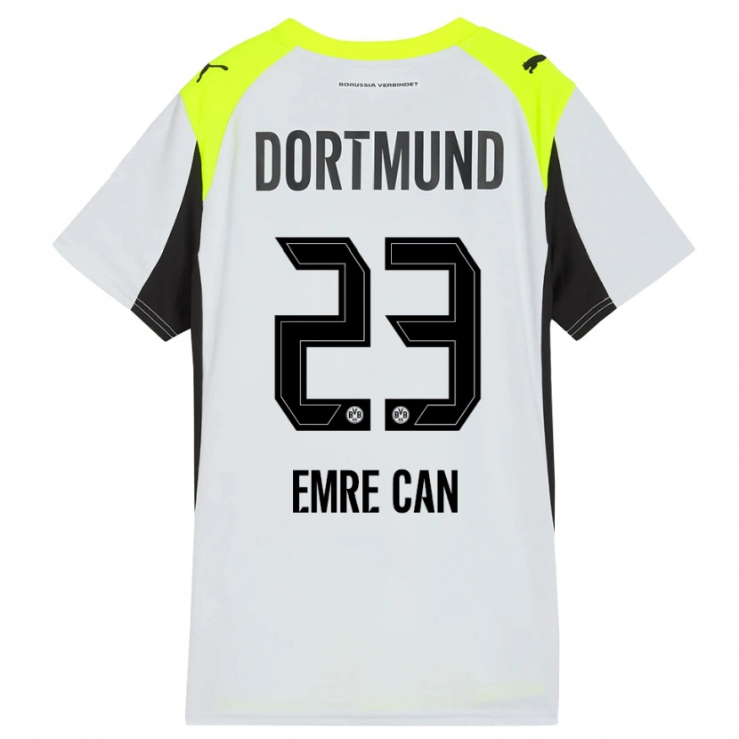 Danxen Mujer Camiseta Emre Can #23 Amarillo Fluorescente 2ª Equipación 2025/26 La Camisa México