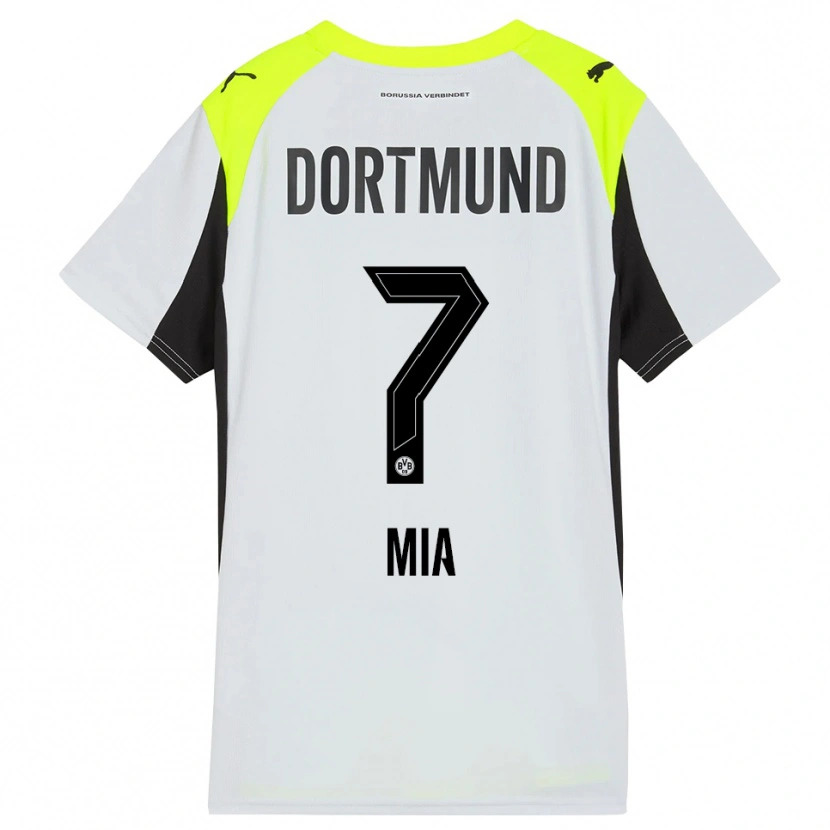 Danxen Mujer Camiseta Zschocke Mia #7 Amarillo Fluorescente 2ª Equipación 2025/26 La Camisa México