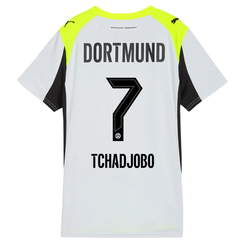 Danxen Mujer Camiseta Dia Tchadjobo #7 Amarillo Fluorescente 2ª Equipación 2025/26 La Camisa México