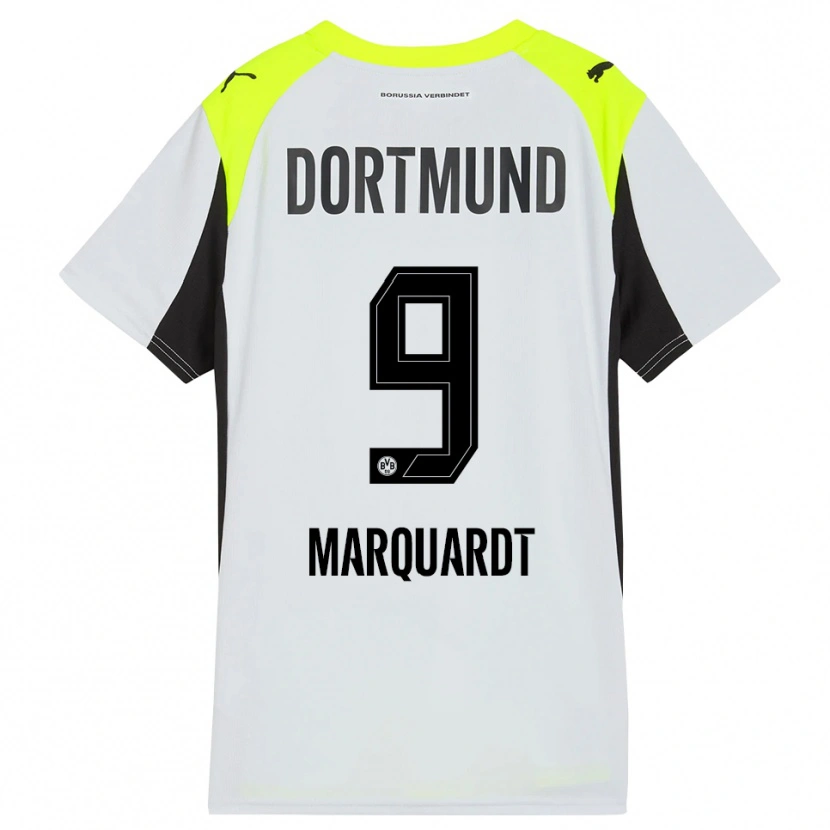 Danxen Mujer Camiseta Dana Marquardt #9 Amarillo Fluorescente 2ª Equipación 2025/26 La Camisa México