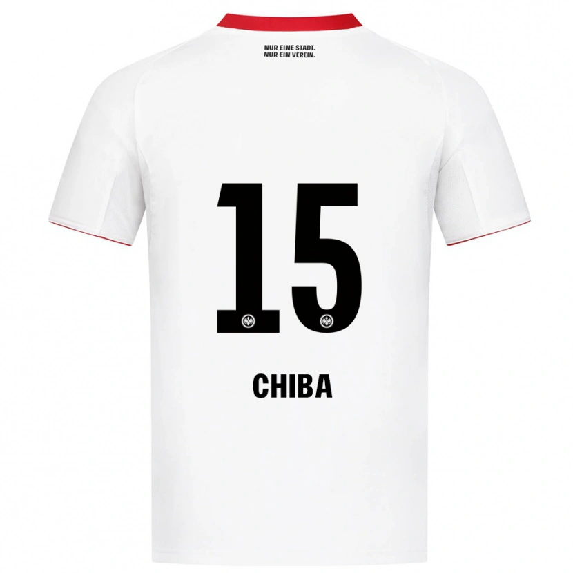 Danxen Mujer Camiseta Remina Chiba #15 Blanco Rojo 2ª Equipación 2025/26 La Camisa México