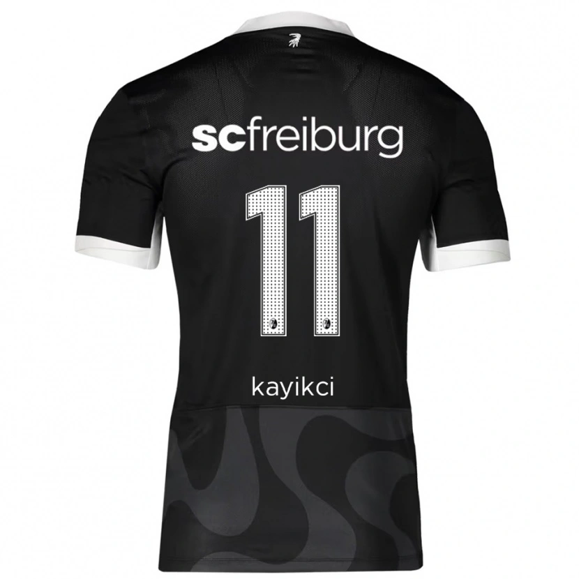 Danxen Mujer Camiseta Hasret Kayikçi #11 Negro Blanco 2ª Equipación 2025/26 La Camisa México