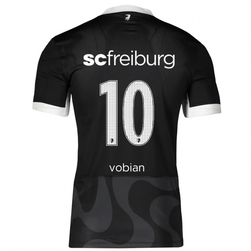 Danxen Mujer Camiseta Selina Vobian #10 Negro Blanco 2ª Equipación 2025/26 La Camisa México