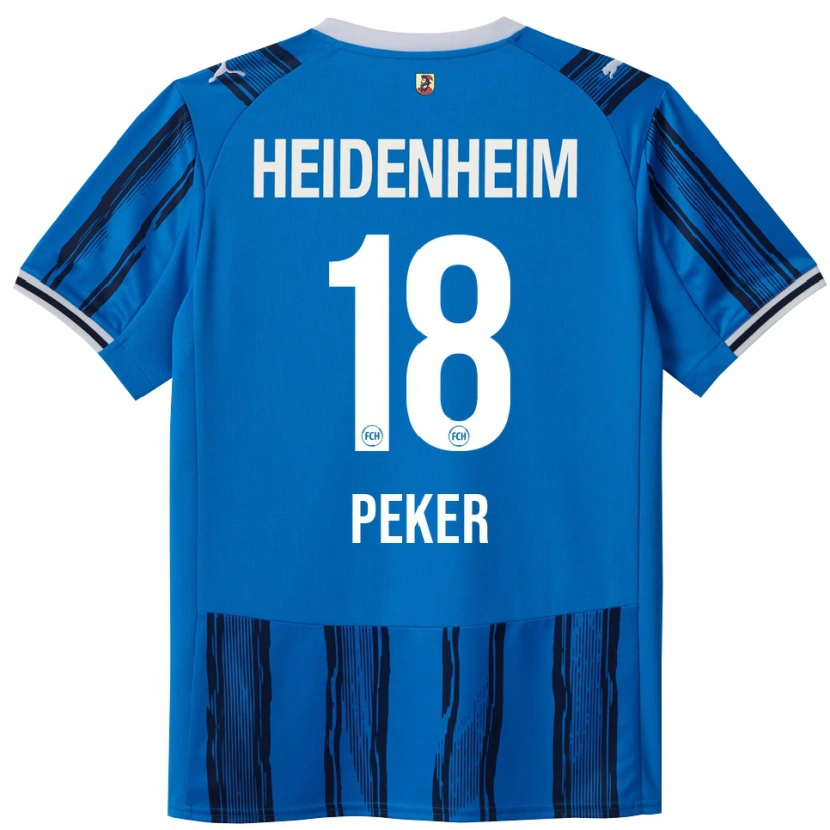 Danxen Mujer Camiseta Sena Peker #18 Azul Marino 2ª Equipación 2025/26 La Camisa México