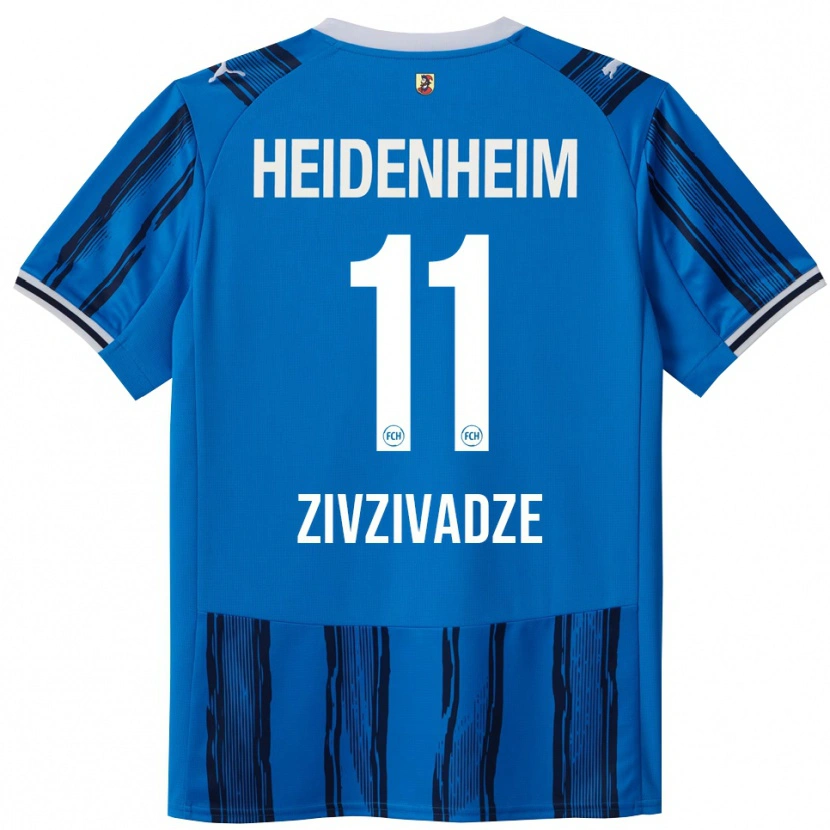 Danxen Mujer Camiseta Budu Zivzivadze #11 Azul Marino 2ª Equipación 2025/26 La Camisa México