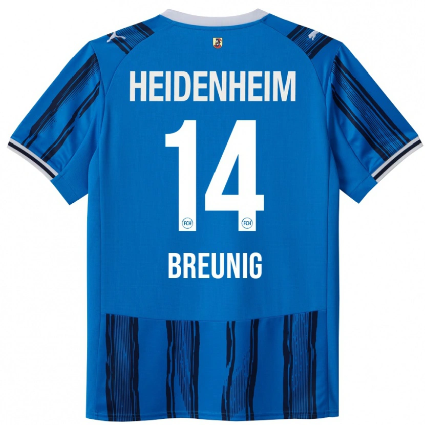 Danxen Mujer Camiseta Maximilian Breunig #14 Azul Marino 2ª Equipación 2025/26 La Camisa México