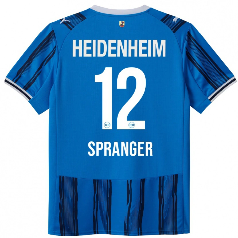 Danxen Mujer Camiseta Luke Spranger #12 Azul Marino 2ª Equipación 2025/26 La Camisa México