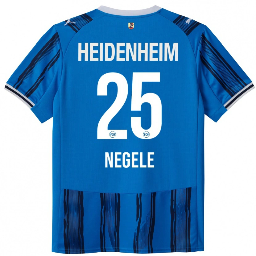 Danxen Mujer Camiseta Christopher Negele #25 Azul Marino 2ª Equipación 2025/26 La Camisa México