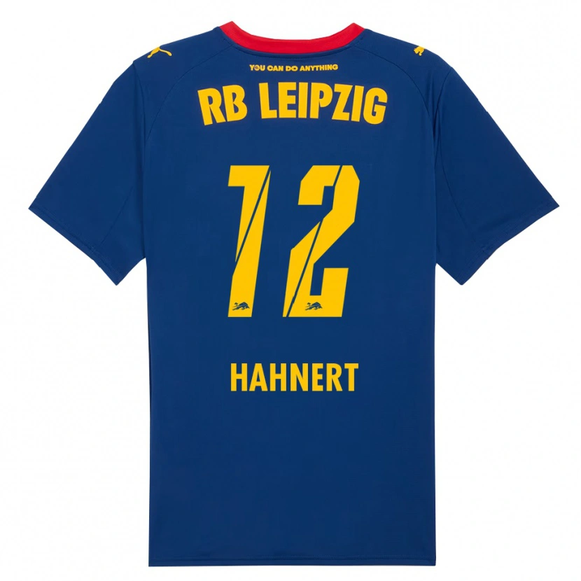 Danxen Mujer Camiseta Ole Hähnert #12 Marino Rojo 2ª Equipación 2025/26 La Camisa México