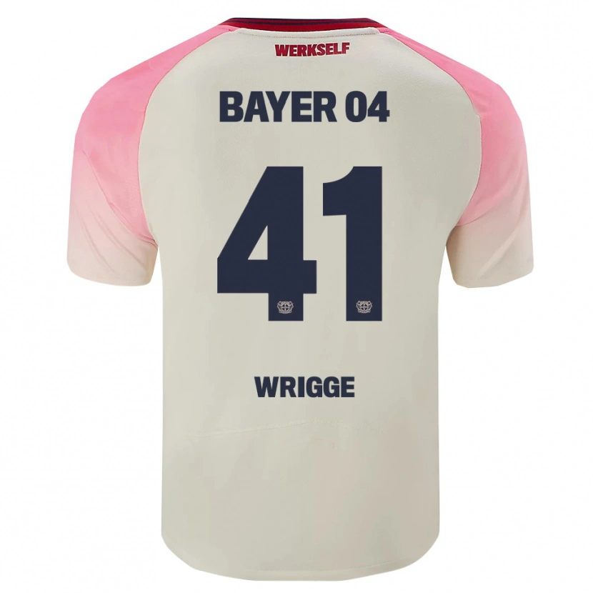 Danxen Mujer Camiseta Amy Wrigge #41 Rosa Blanquecino 2ª Equipación 2025/26 La Camisa México