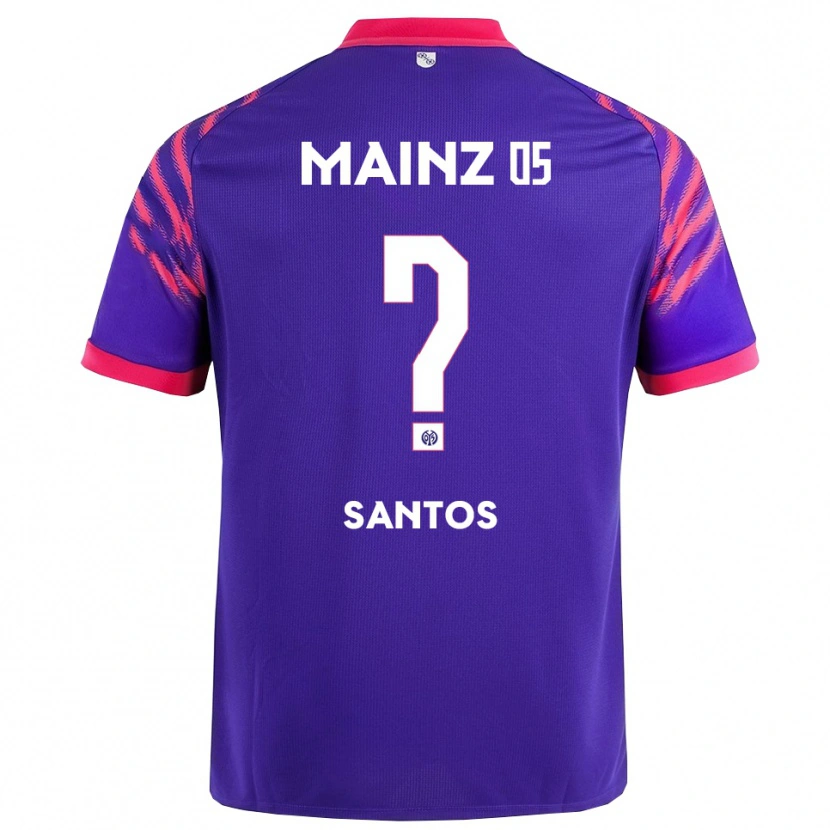 Danxen Mujer Camiseta Fabio Da Silva Santos #0 Marino Rosa 2ª Equipación 2025/26 La Camisa México