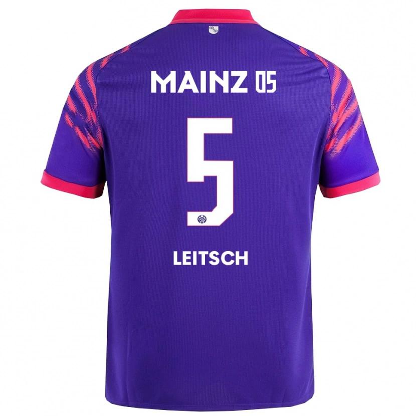 Danxen Mujer Camiseta Maxim Leitsch #5 Marino Rosa 2ª Equipación 2025/26 La Camisa México