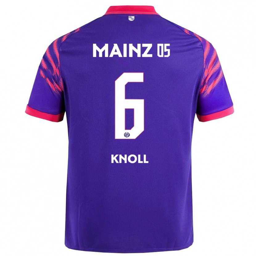 Danxen Mujer Camiseta Max Knoll #6 Marino Rosa 2ª Equipación 2025/26 La Camisa México
