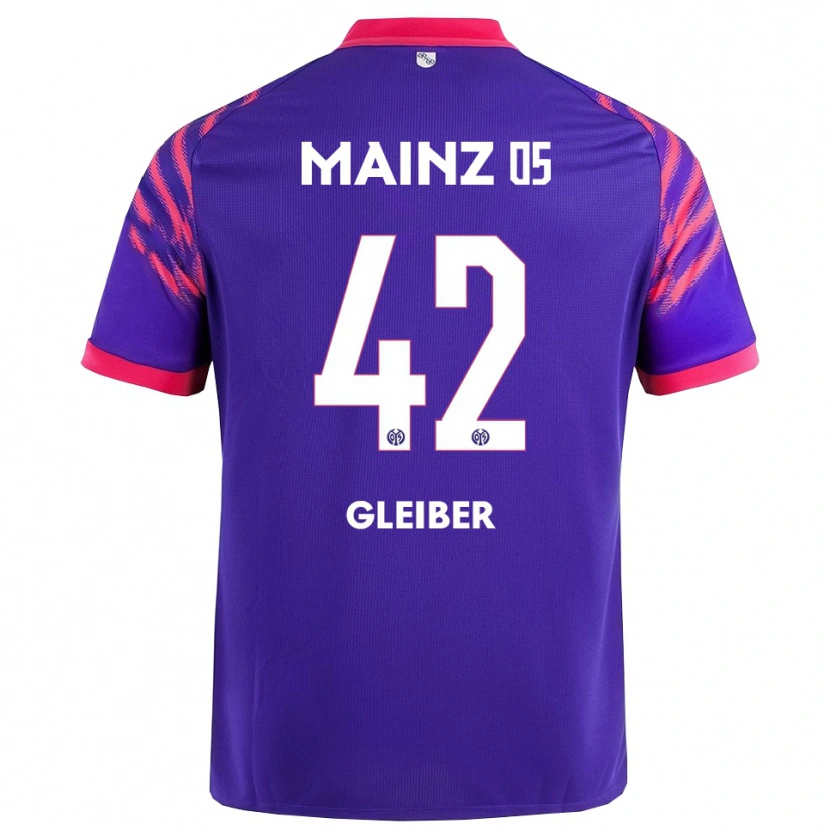 Danxen Mujer Camiseta Daniel Gleiber #42 Marino Rosa 2ª Equipación 2025/26 La Camisa México