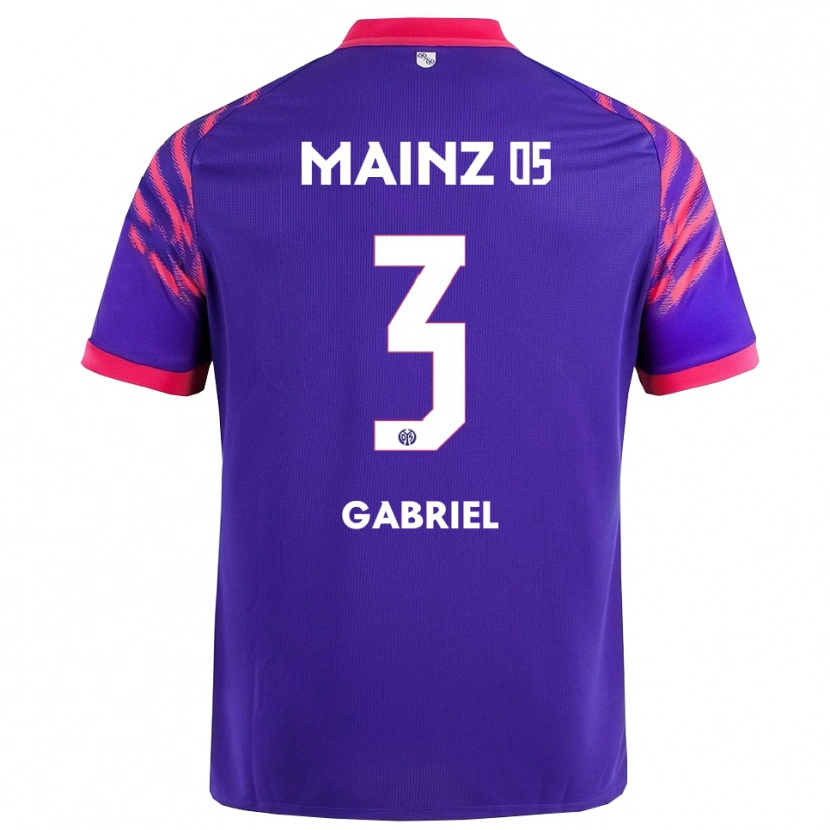 Danxen Mujer Camiseta Tebo Gabriel #3 Marino Rosa 2ª Equipación 2025/26 La Camisa México