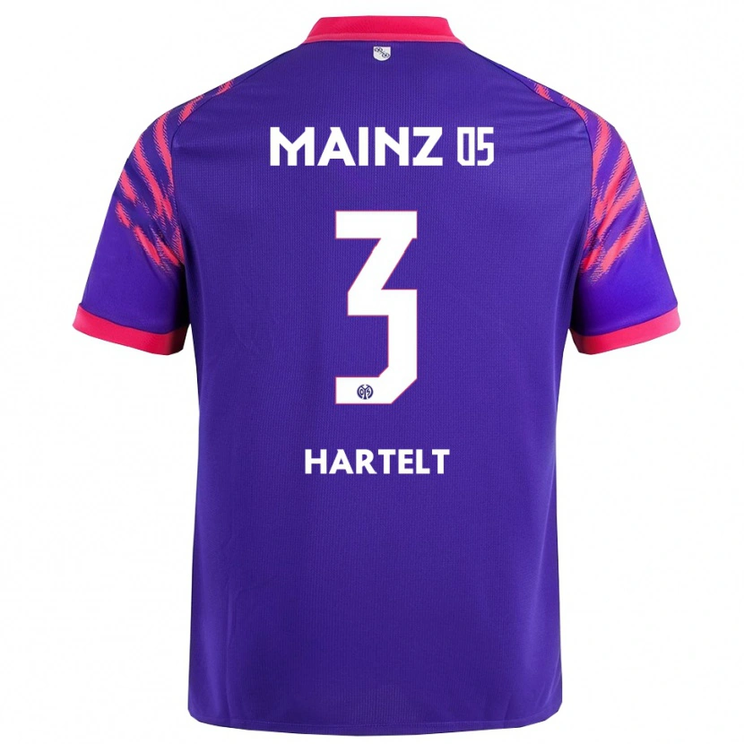 Danxen Mujer Camiseta Toni Hartelt #3 Marino Rosa 2ª Equipación 2025/26 La Camisa México