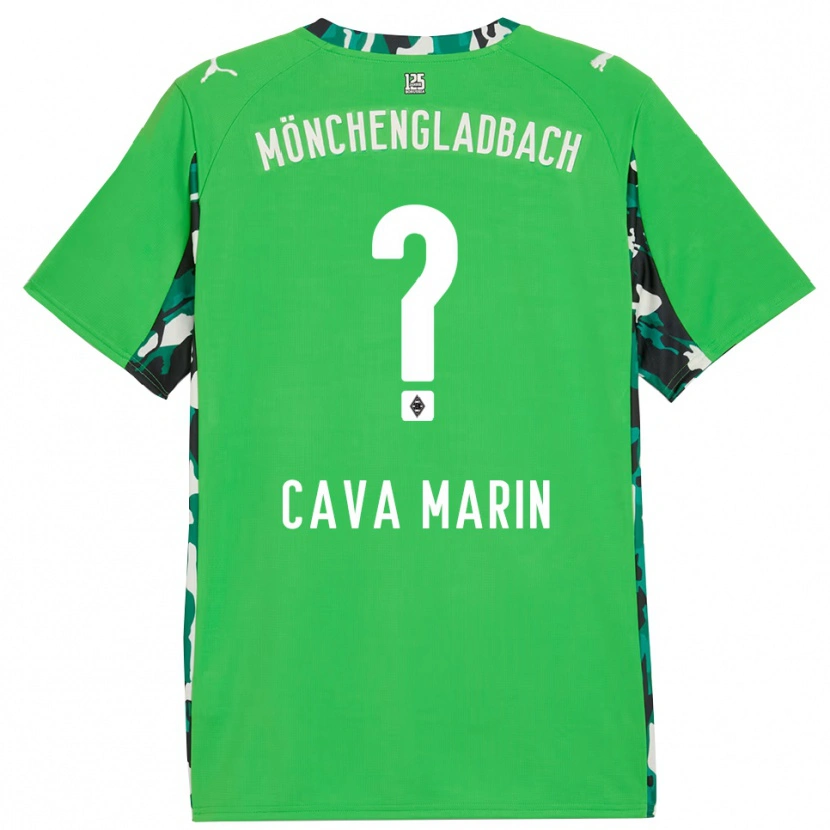 Danxen Mujer Camiseta Sofia Cava Marin #0 Verde Negro 2ª Equipación 2025/26 La Camisa México
