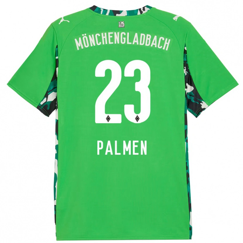 Danxen Mujer Camiseta Luisa Palmen #23 Verde Negro 2ª Equipación 2025/26 La Camisa México