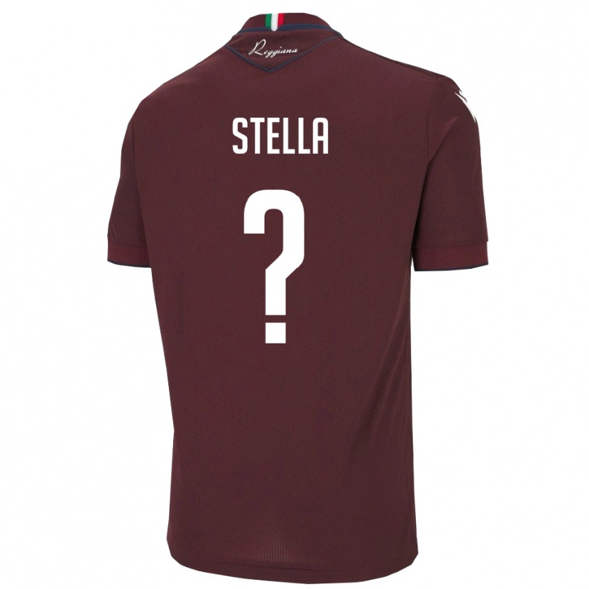 Danxen Niño Camiseta Botti Stella #0 Borgoña Blanco 1ª Equipación 2025/26 La Camisa México