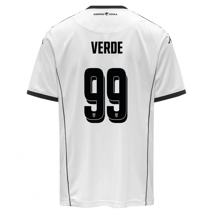 Danxen Niño Camiseta Daniele Verde #99 Blanco Negro 1ª Equipación 2025/26 La Camisa México