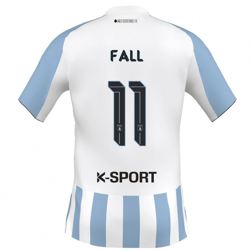 Danxen Niño Camiseta Maguette Fall #11 Blanco Azul Cielo 1ª Equipación 2025/26 La Camisa México