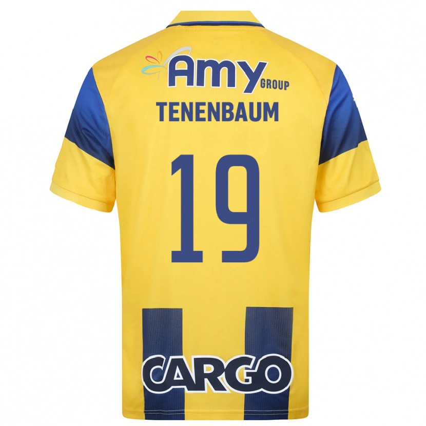 Danxen Niño Camiseta Daniel Tenenbaum #19 Amarillo Marino 1ª Equipación 2025/26 La Camisa México